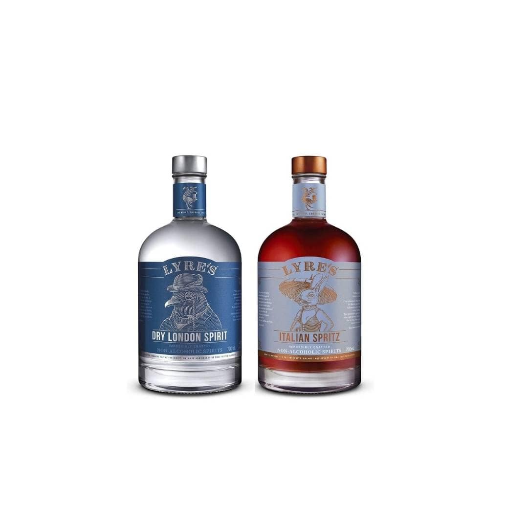 Alkoholfreie Spirituosen Gin und Aperol von Lyres