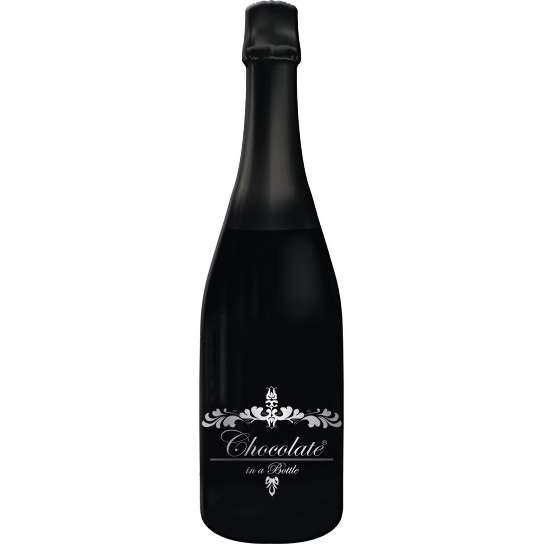 alkoholfreier Schaumwein Chocolate in a bottle