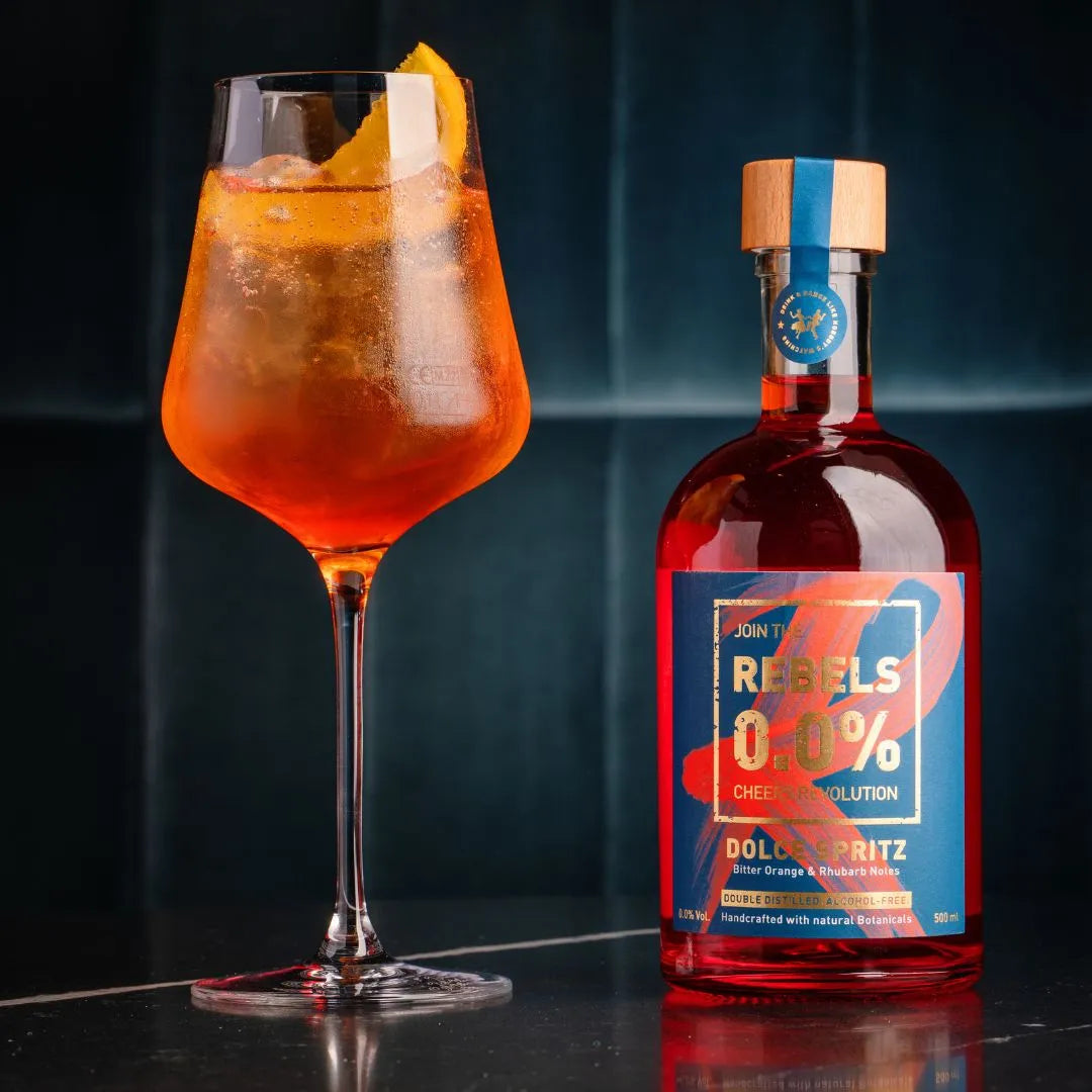 alkoholfreier Aperol Spritz Cocktail von Rebels