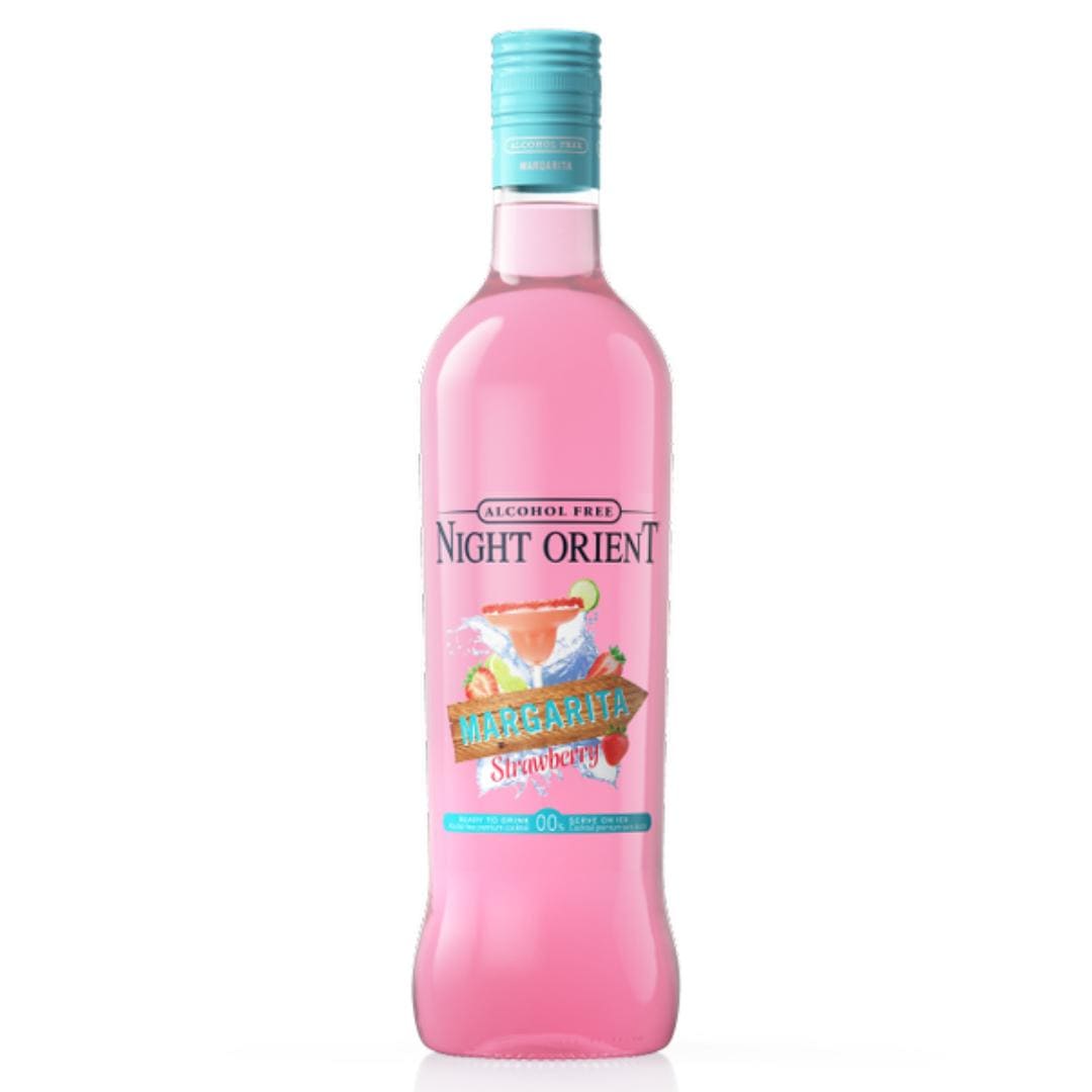 Alkoholfreier Cocktail "Strawberry Margarita" von Night Orient
