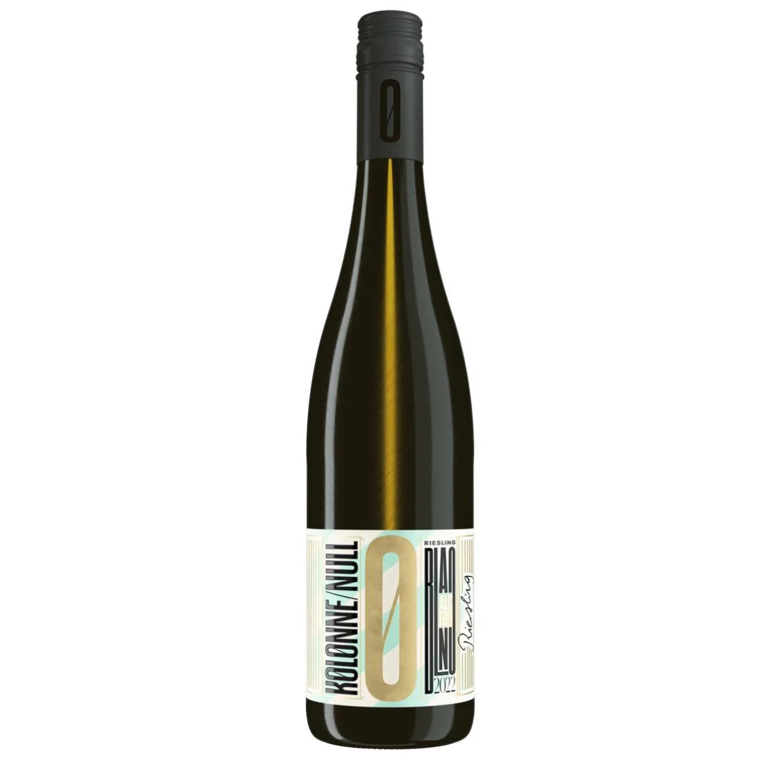 alkoholfreier Riesling Wein von Kolonne Null