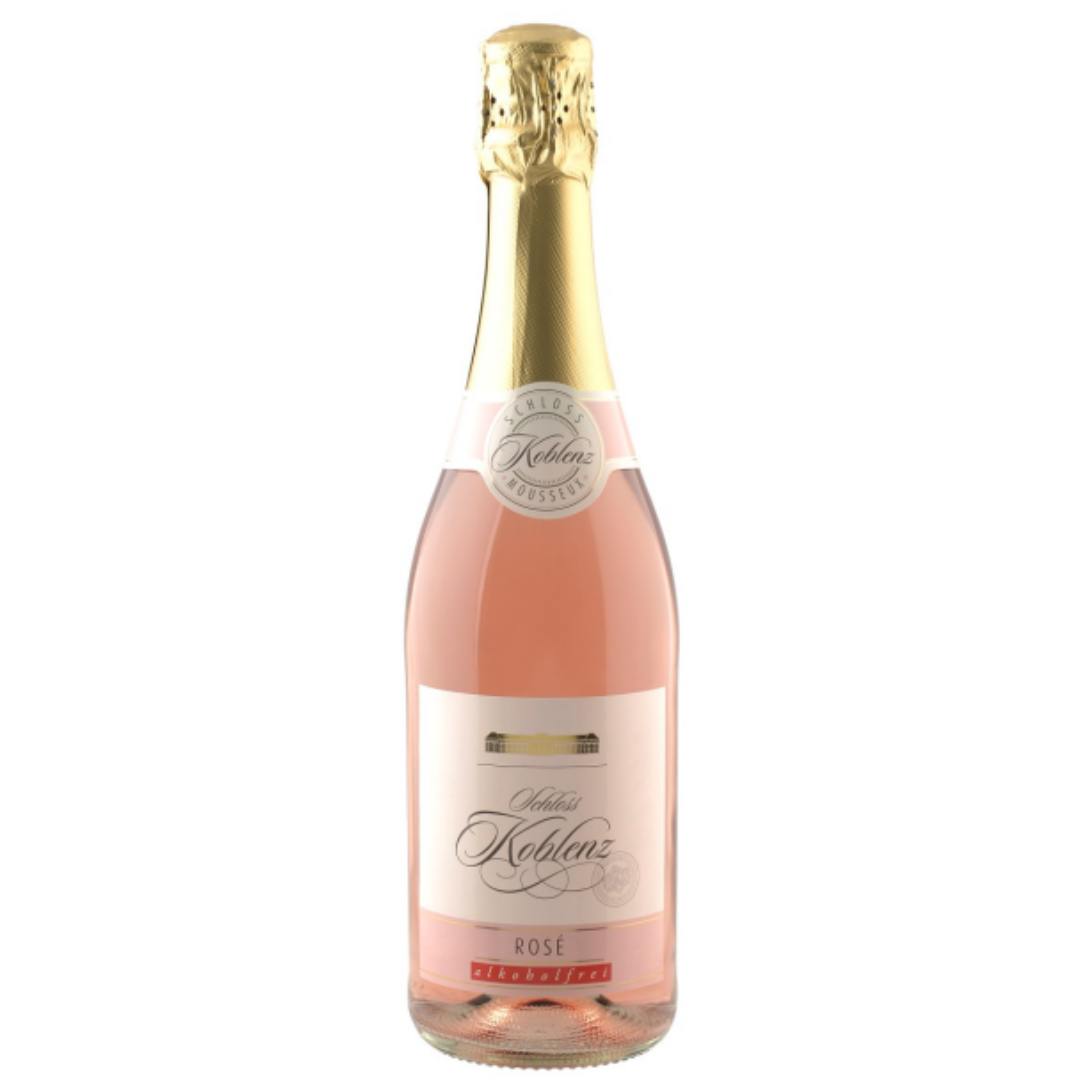 Alkoholfreier Sekt Rosé Schloss Koblenz