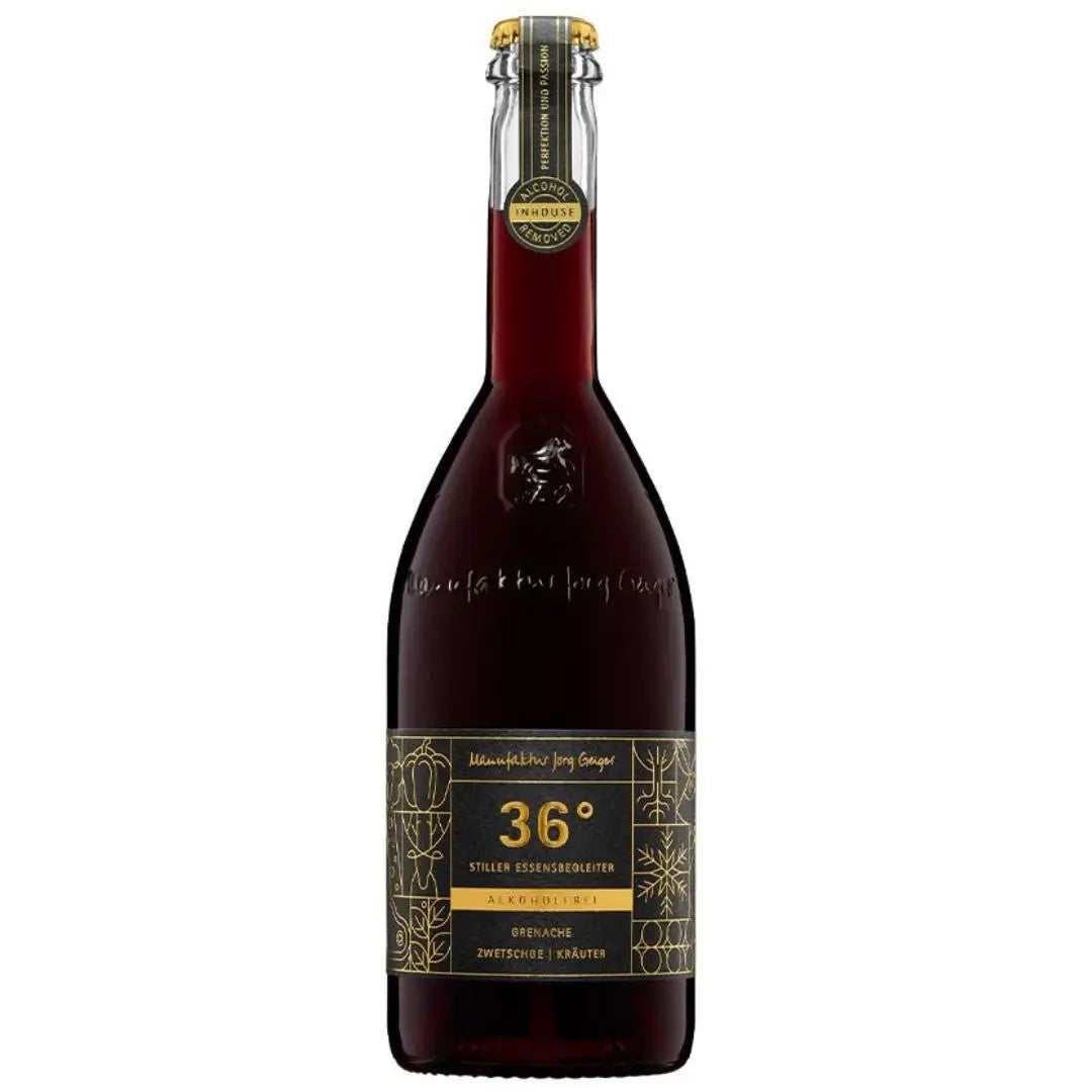 alkoholfreier Rotwein 36 Grad Jörg Geiger