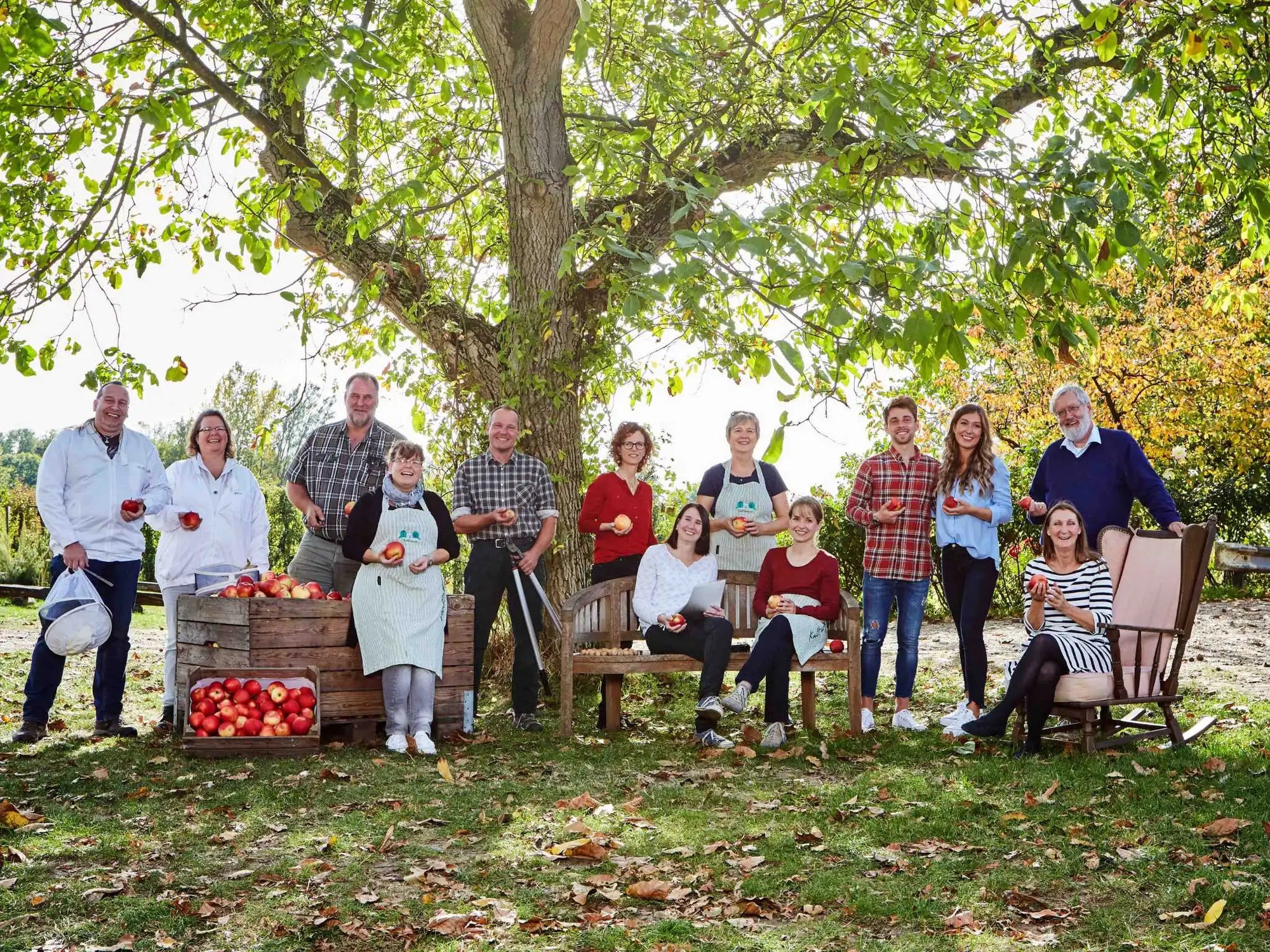 Die Familie Clostermann: Experten für alkoholfreiem Apfelsekt und Appléritif.