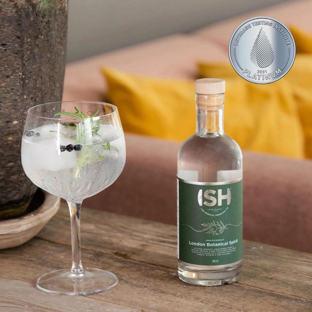 Alkoholfreier Gin von ISH 