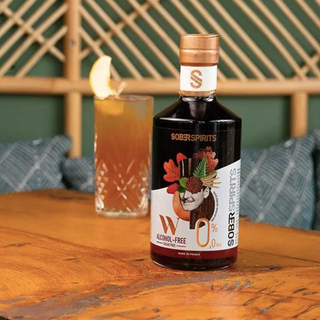 SOBER SPIRITS – Alkoholfreie Whisky-Art auf Getreidebasis, mit natürlichen Raucharomen