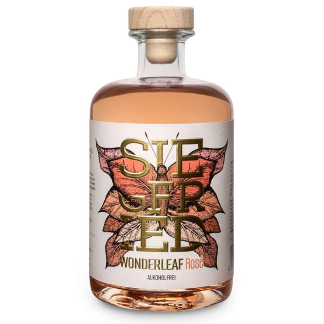 alkoholfreier Gin Rosé Wonderleaf von Siegfried