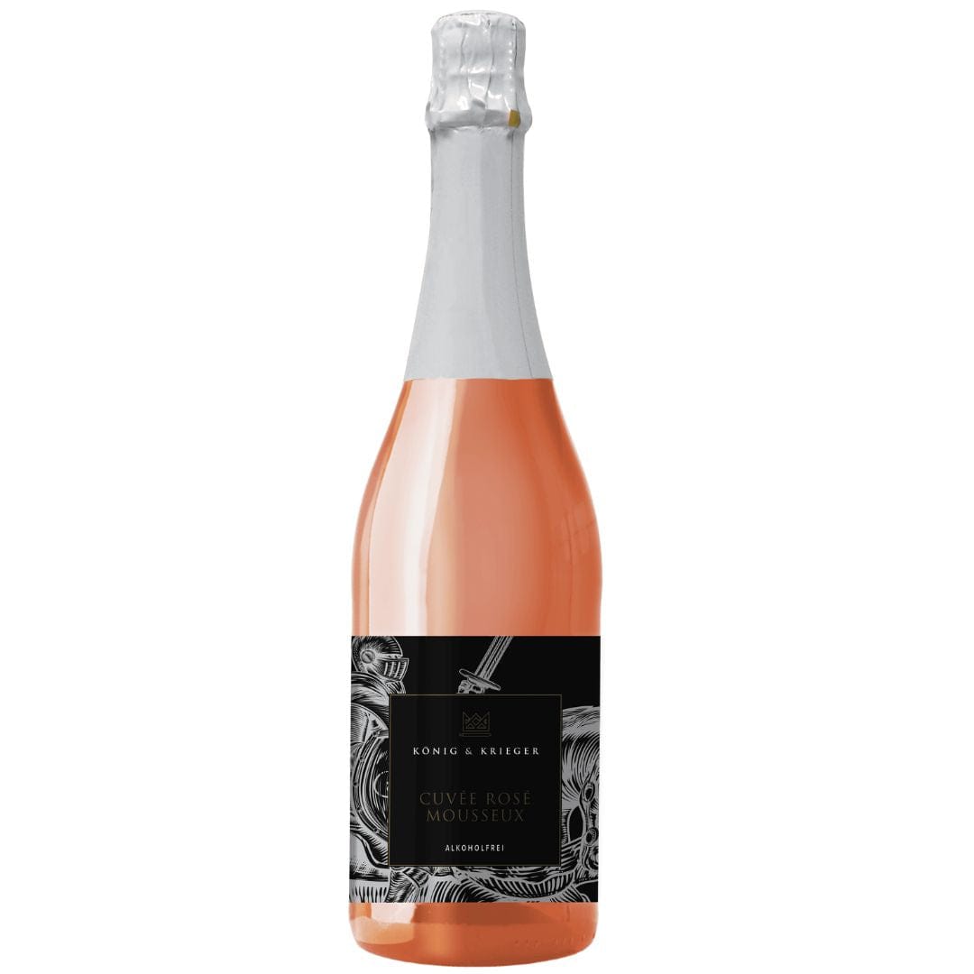 Alkoholfreier Curvee Rosé Mousseux von König & Krieger