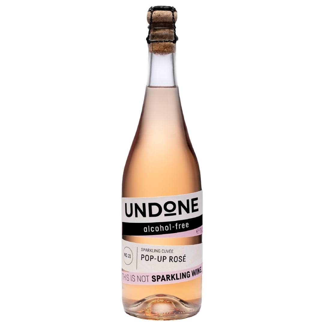 alkoholfreier Sekt Undone Pop Up Rosé