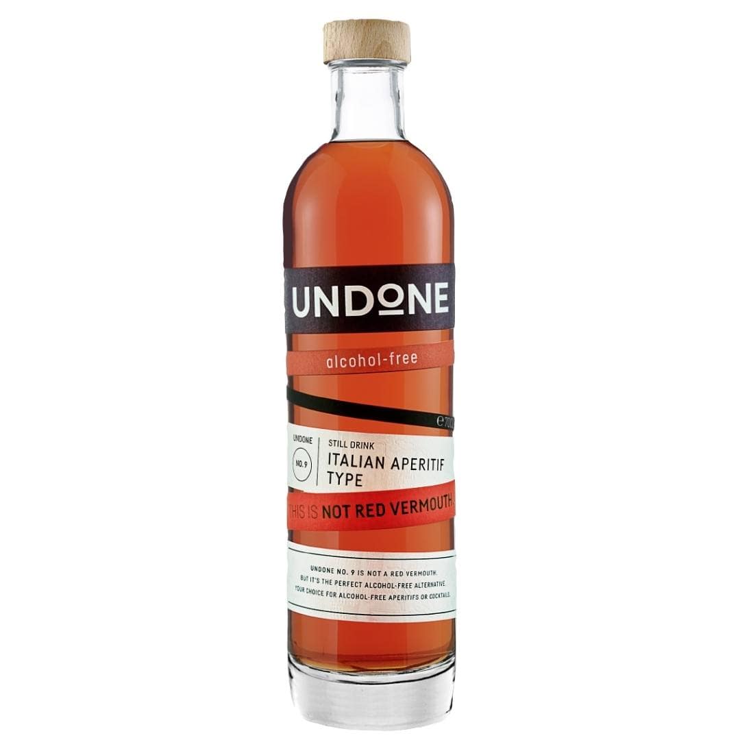 Undone No. 9 – Alkoholfreier italienischer Aperitif-Typ, Wermut-Alternative ohne Alkohol