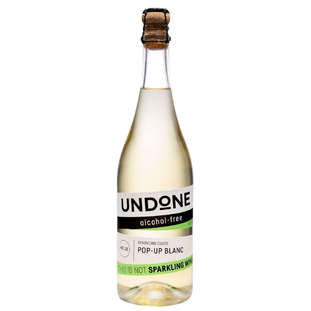 Undone Pop Up Blanc – Alkoholfreier Schaumwein mit frischen Aromen