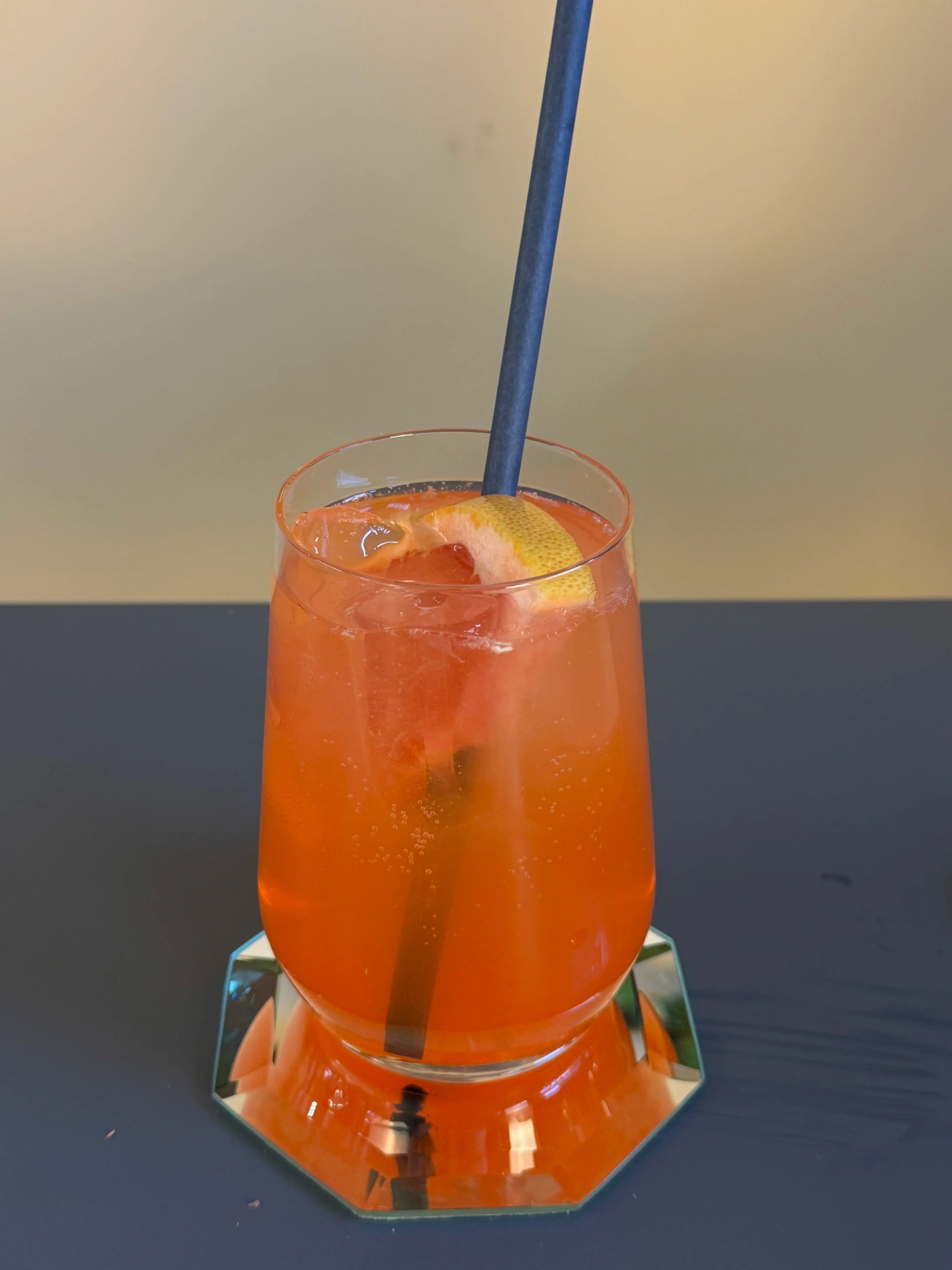 alkoholfreier Paloma Cocktail