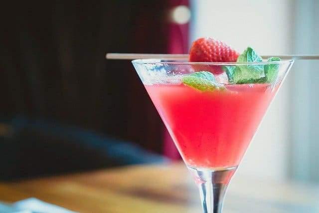 Erdbeer-Cocktail alkoholfrei