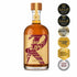 Alkoholfreier Amaretto mit Mandel- und Aprikosennoten – Rebels 0.0 Sweet Amaretti freigestellt auf weißem Hintergrund inklusive internationaler Spirituosen-Awards.