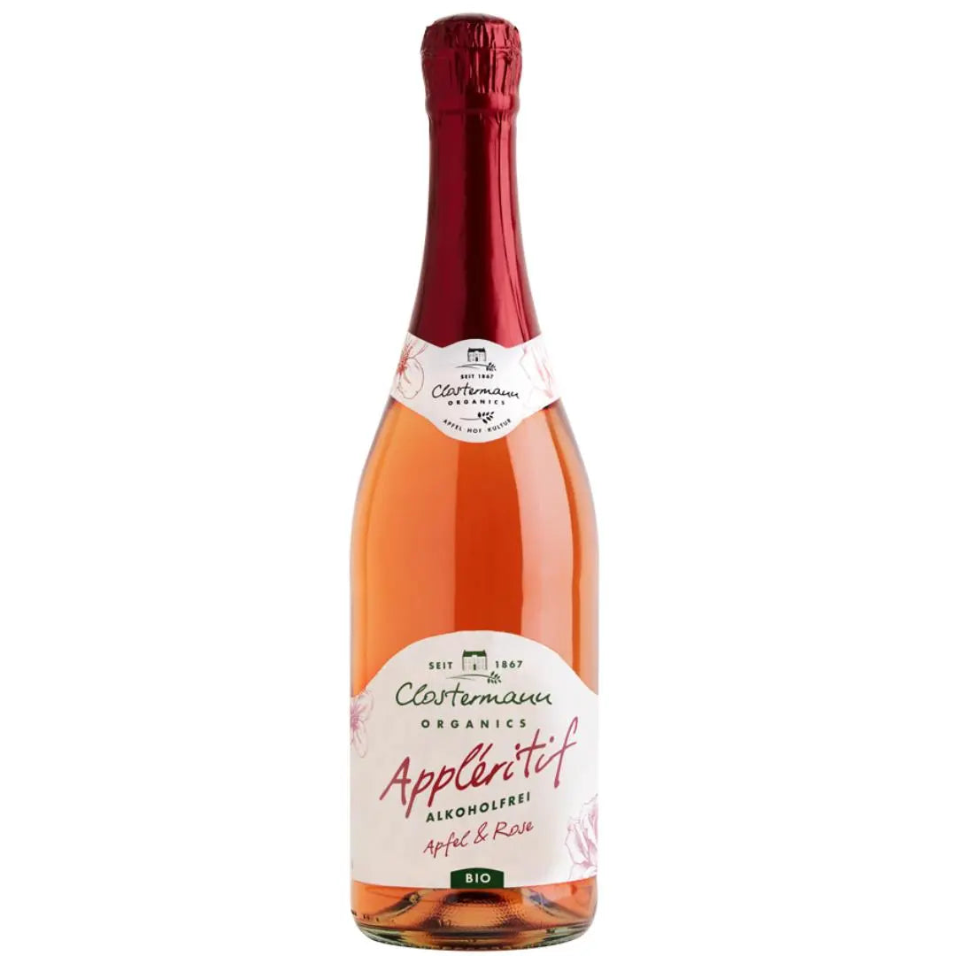 alkoholfreie Sekt-Alternative Apfel Rosé Appleritif Clostermann