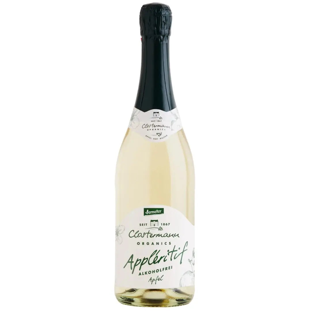 Schaumwein ohne Alkohol Apfel von Clostermann