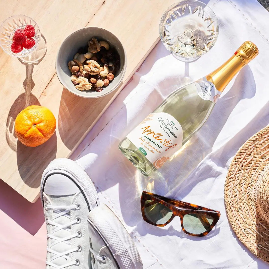 Schaumwein ohne Alkohol Clostermann Organics