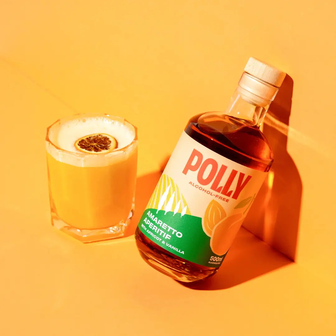 Polly alkoholfreier Amretto Sour Cocktail