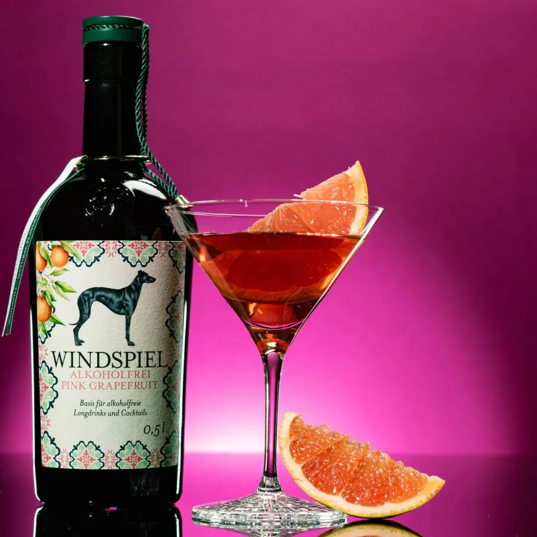 Aperitif ohne Alkohol Pink Grapefruit von Windspiel