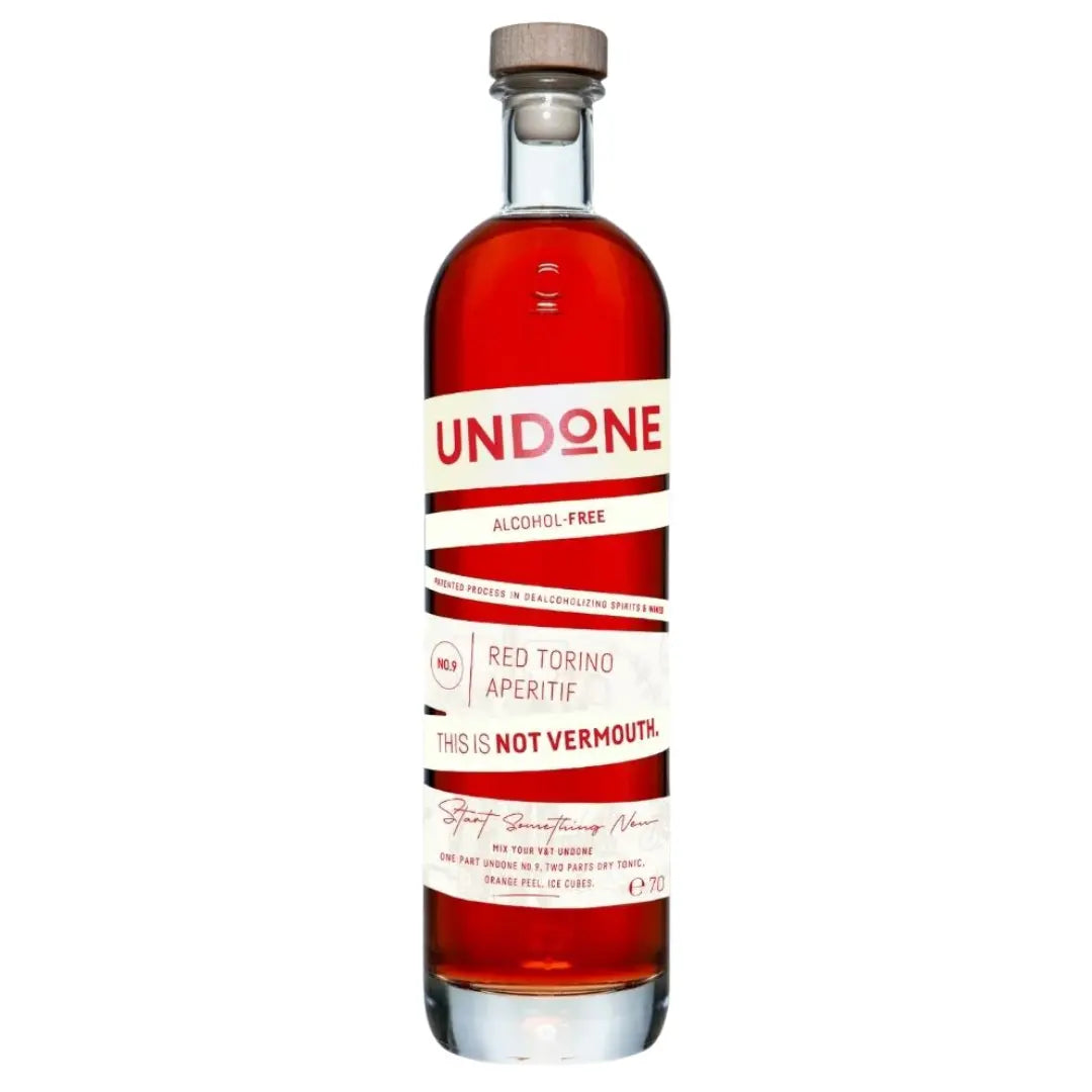 Alkoholfreier Aperitif Undone No. 9 Red Torino – Not Vermouth Flasche als Wermut-Alternative