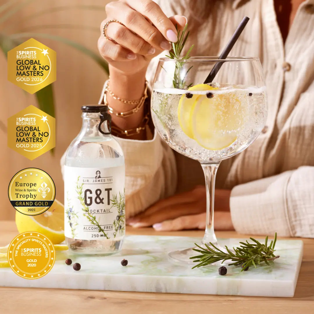 alkoholfreier Gin Tonic von Sir James