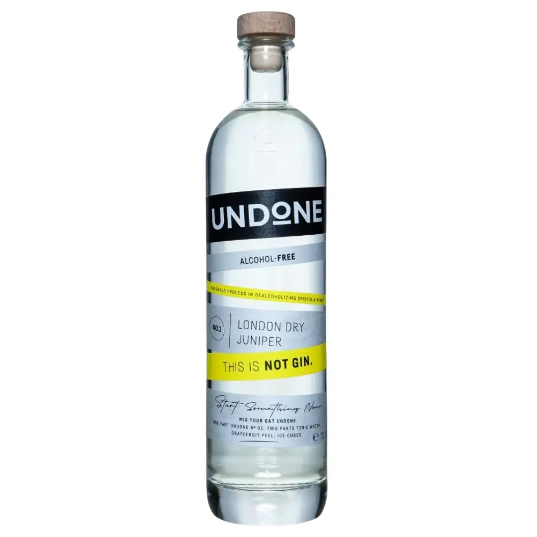 Alkoholfreier Gin London Dry Juniper – Flasche als Alternative zu klassischem Gin