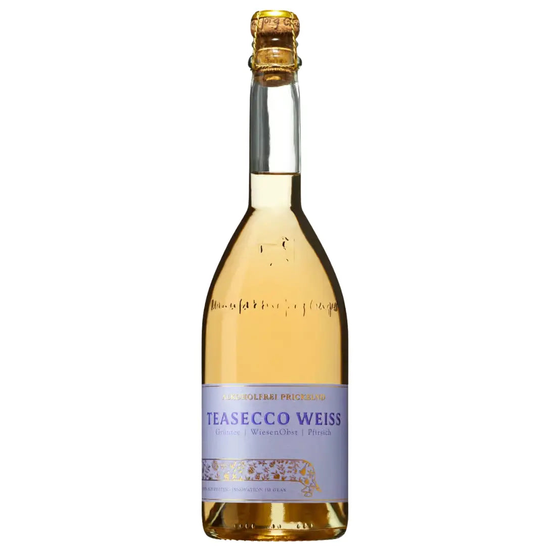 alkoholfreier Teasecco Jörg Geiger Sekt ohne Alkohol 