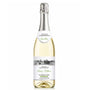 Alkoholfreier Schaumwein Grüner Veltliner von Schloss Raggendorf als Flasche auf weißem Hintergrund