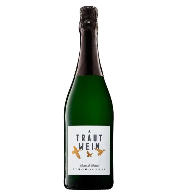 alkoholfreier Blanc de Blanc Secco von Trautwein