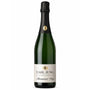 Carl Jung Mousseux Dry alkoholfrei 0,75l - alkoholfreier Sekt Flasche freigestellt vor weißem Hintergrund