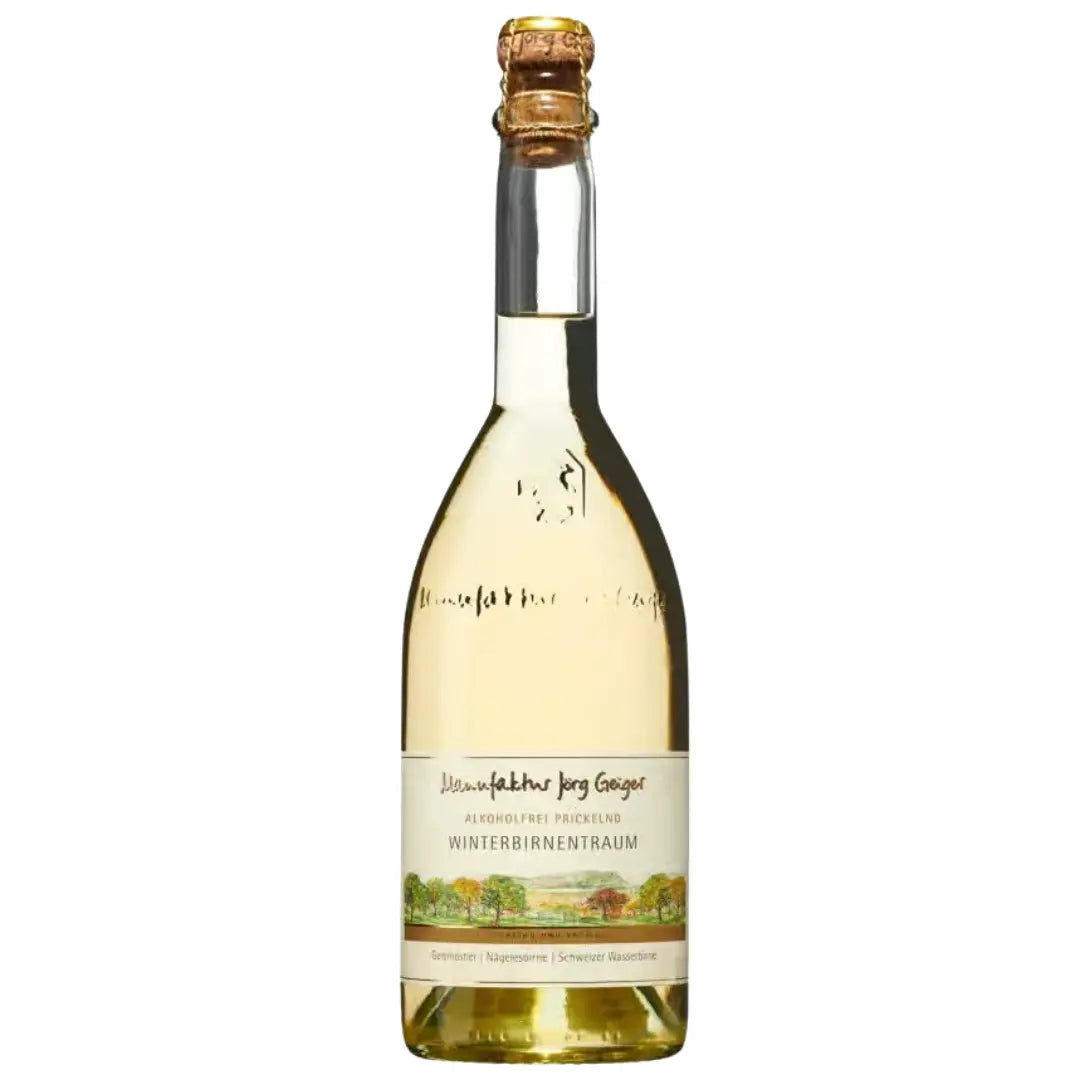 Alkoholfreier Winter Sekt von Jörg Geiger Winterbirnentraum