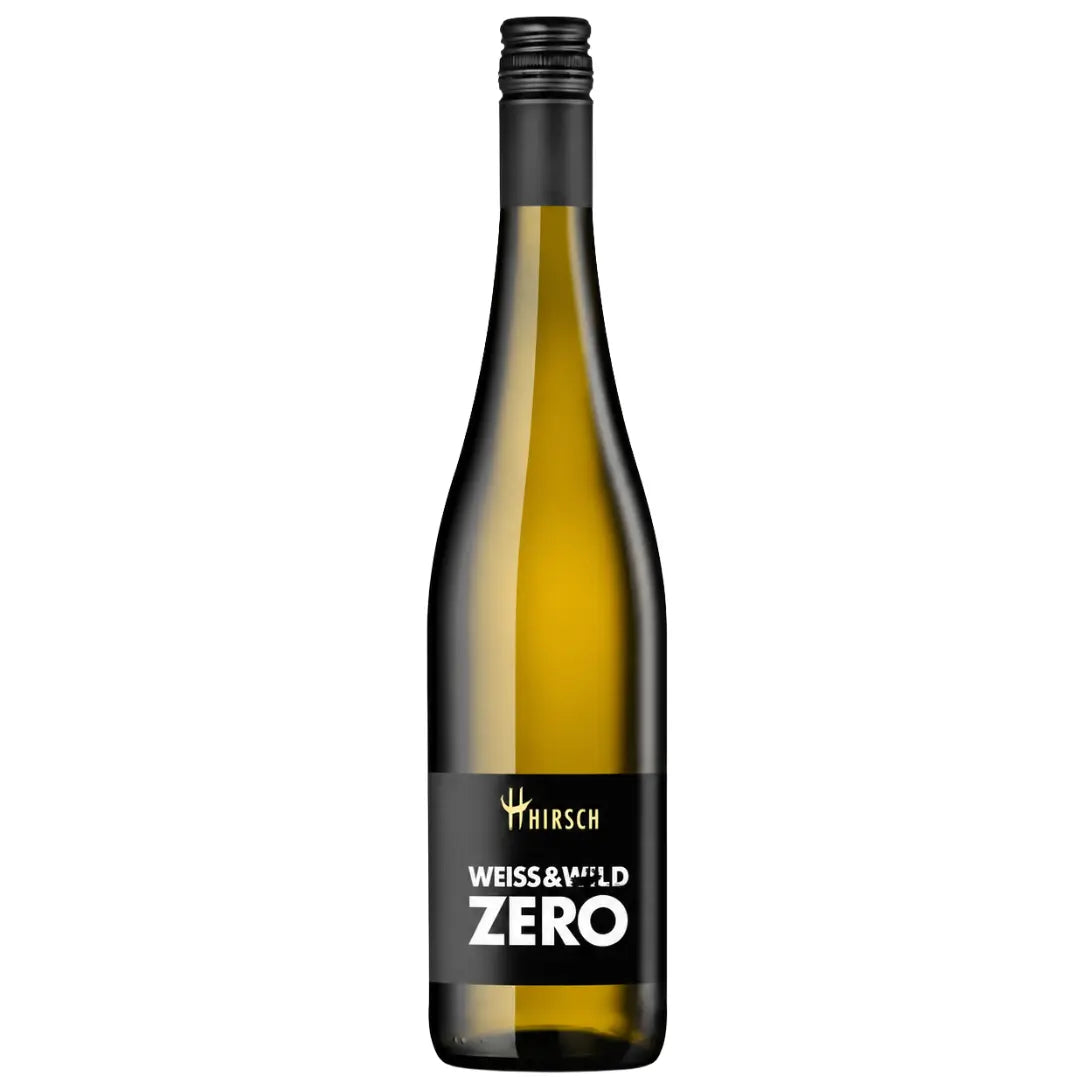 Alkoholfreier Weißwein WEISS &amp; WILD ZERO von Christian Hirsch in der 0,75-Liter-Flasche