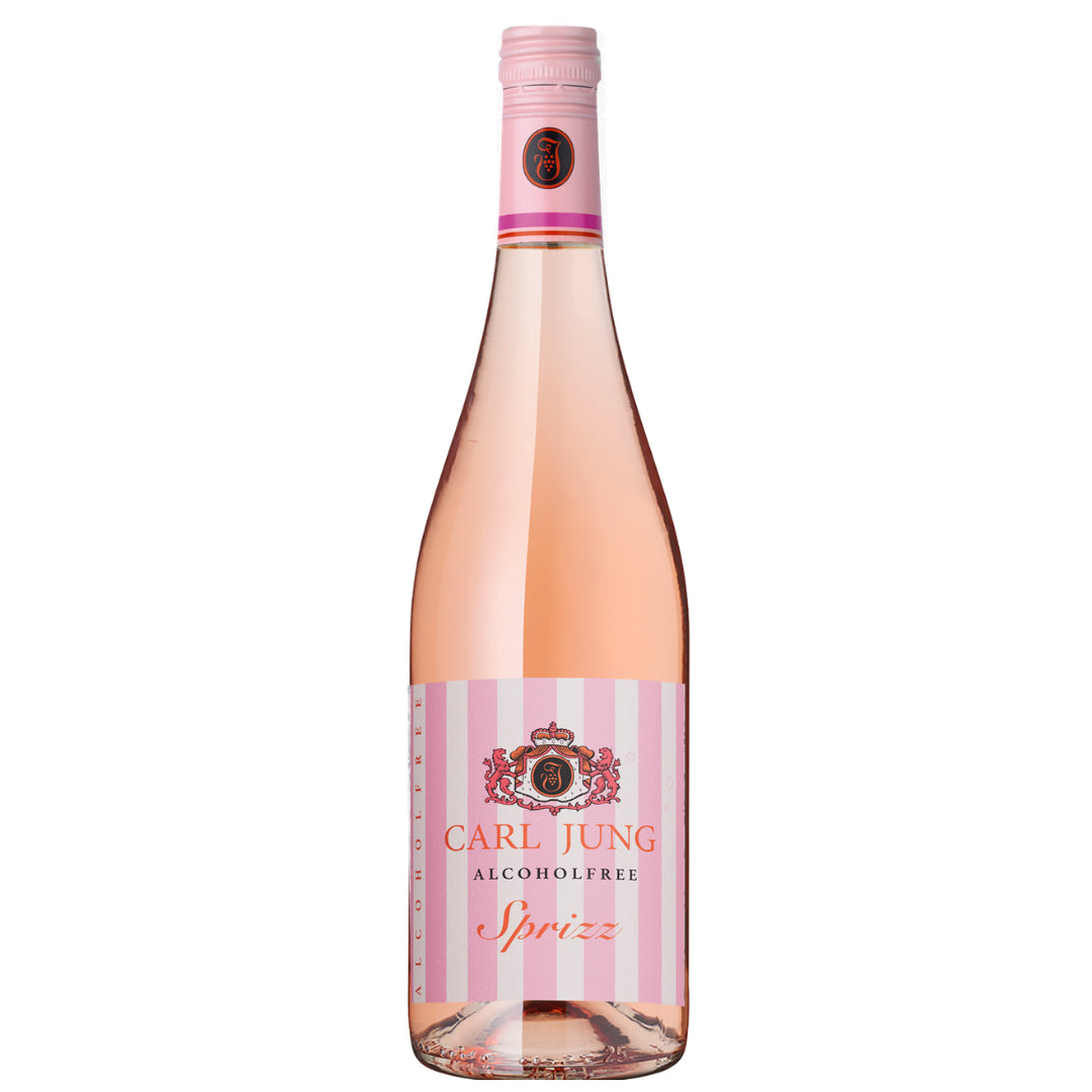 Carl Jung Sprizz Rosé alkoholfrei 0,75 l – prickelnde Rosé-Weinschorle-Alternative in der Flasche