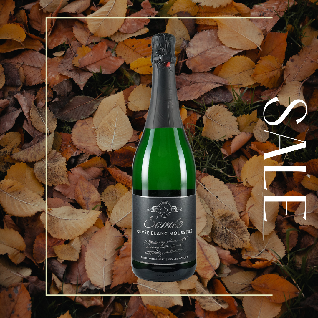 Sekt ohne Alkohol im Herbst Sale