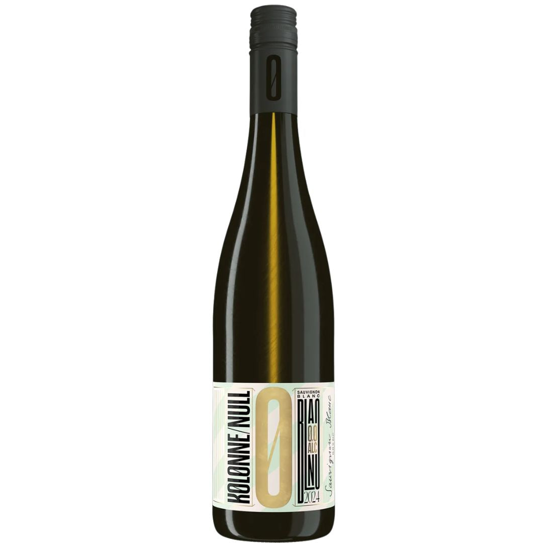 Flasche Kolonne Null Sauvignon Blanc – alkoholfreier Bio-Weißwein 0,75 l