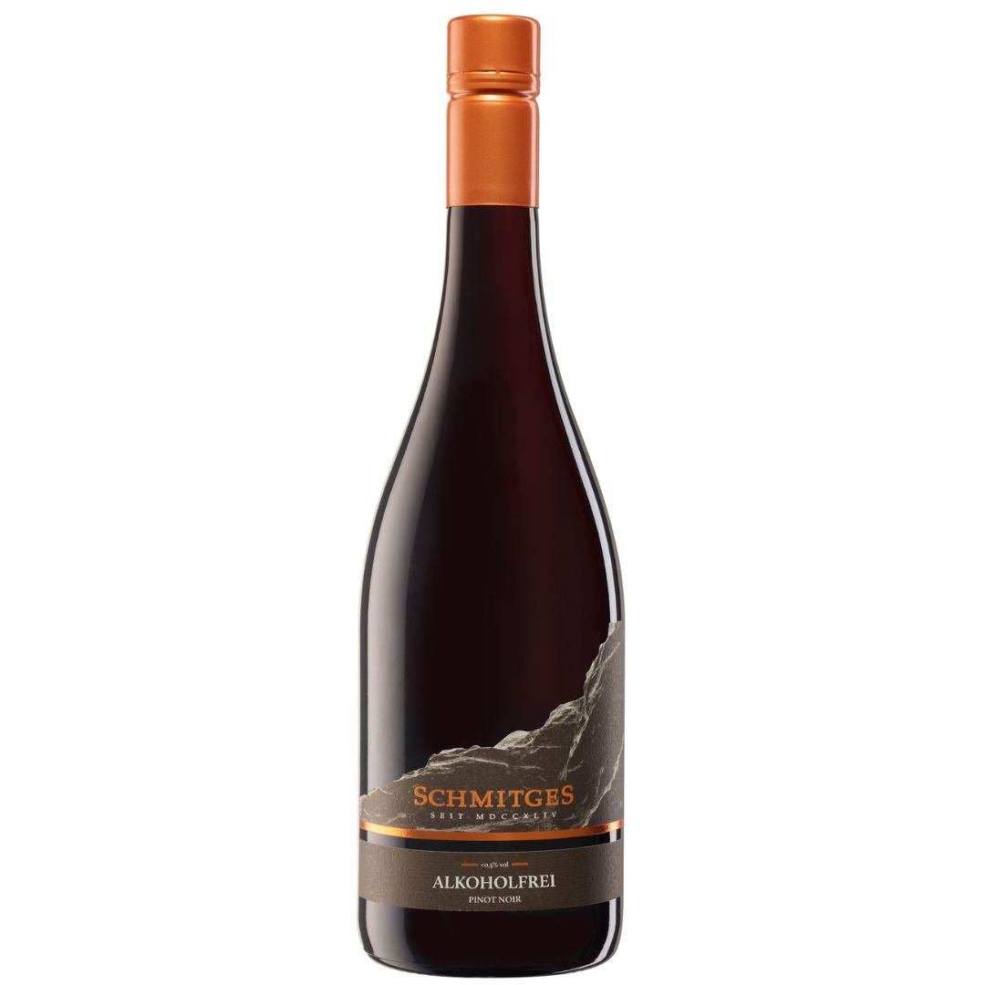 Schmitges Pinot Noir alkoholfrei – entalkoholisierter Rotwein mit <0,5 % vol. aus Deutschland