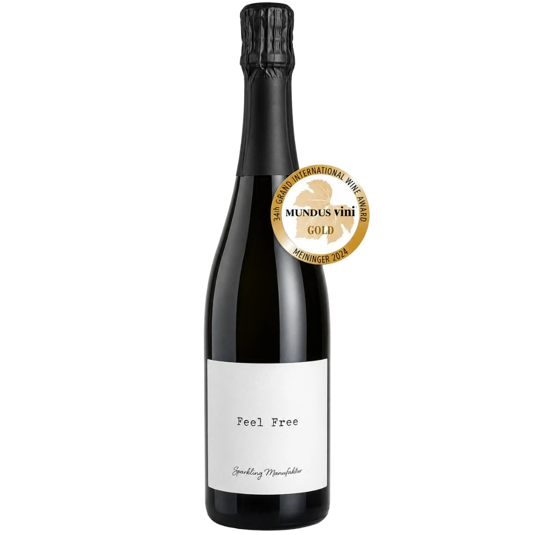 SektManufaktur Feel Free Sekt alkoholfrei mit Mundus Vini Gold