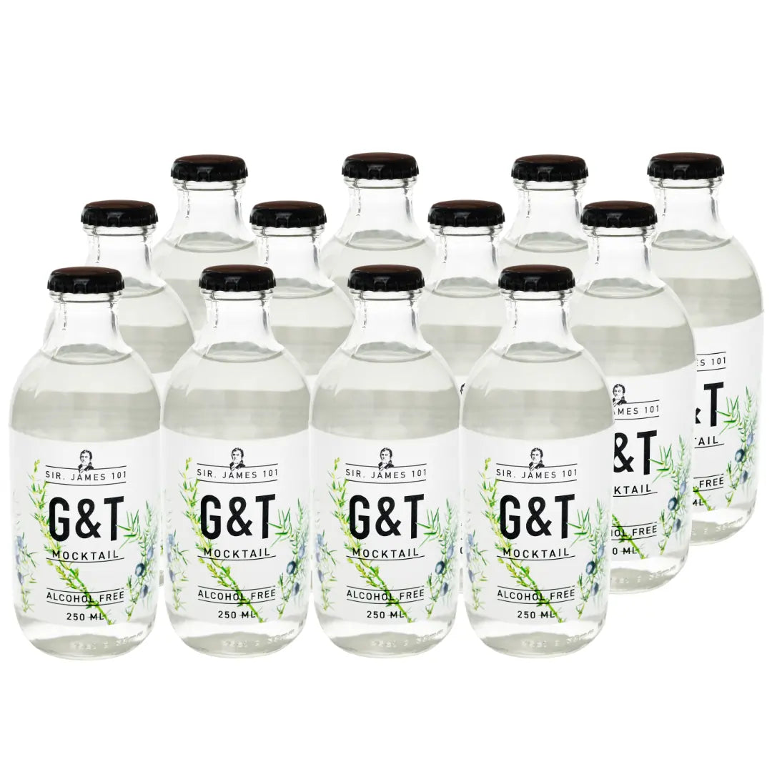 alkoholfreier Gin Tonic Cocktail