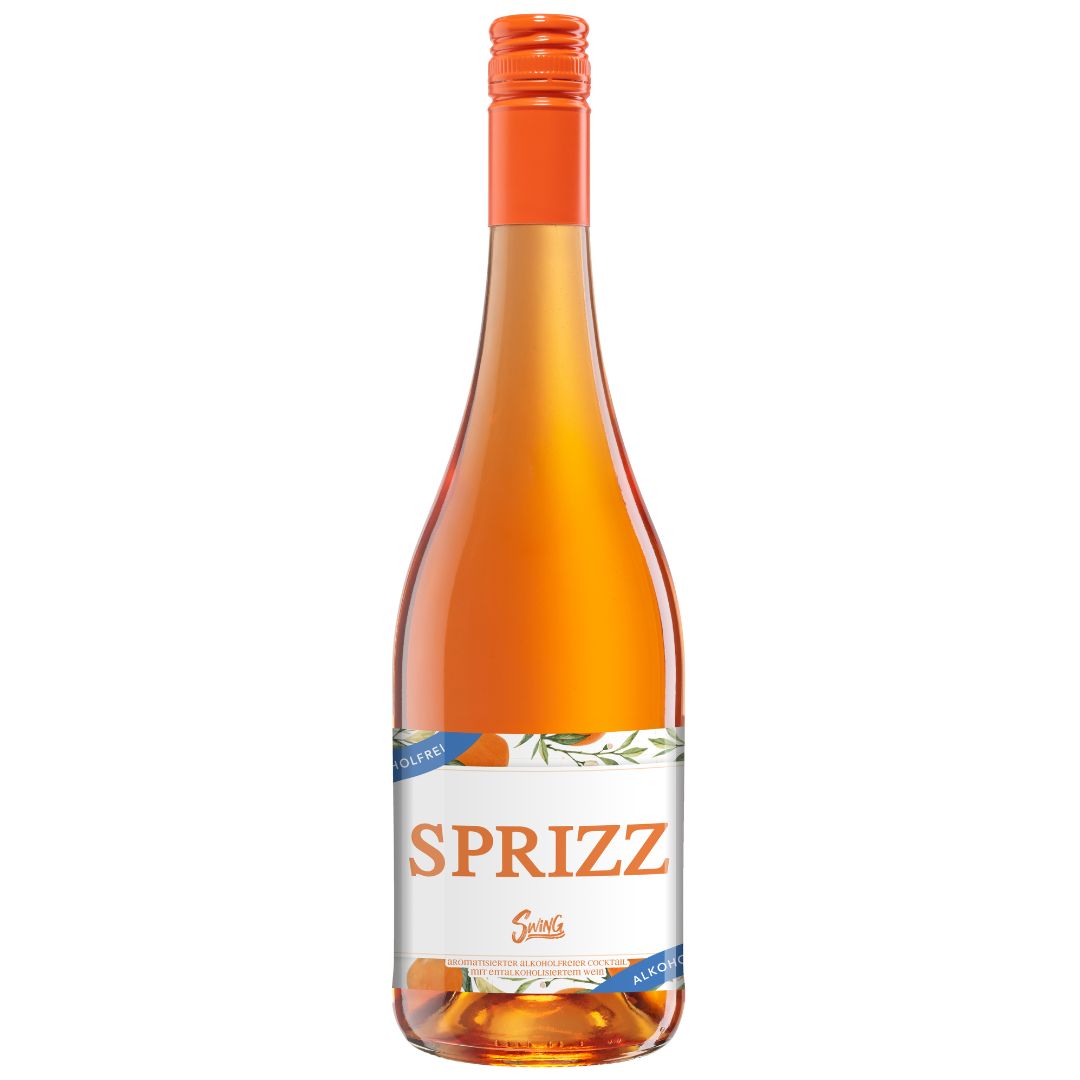 Swing Sprizz alkoholfrei – fruchtiger, herber Aperitif ohne Alkohol, perfekt als Secco-Alternative 