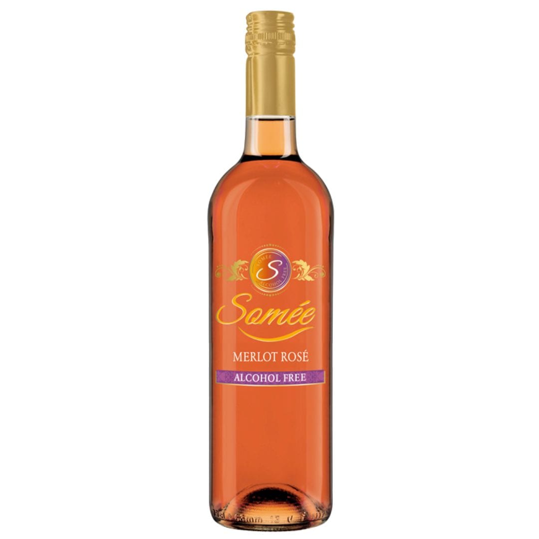 alkoholfreier Wein Somée Merlot Rosé