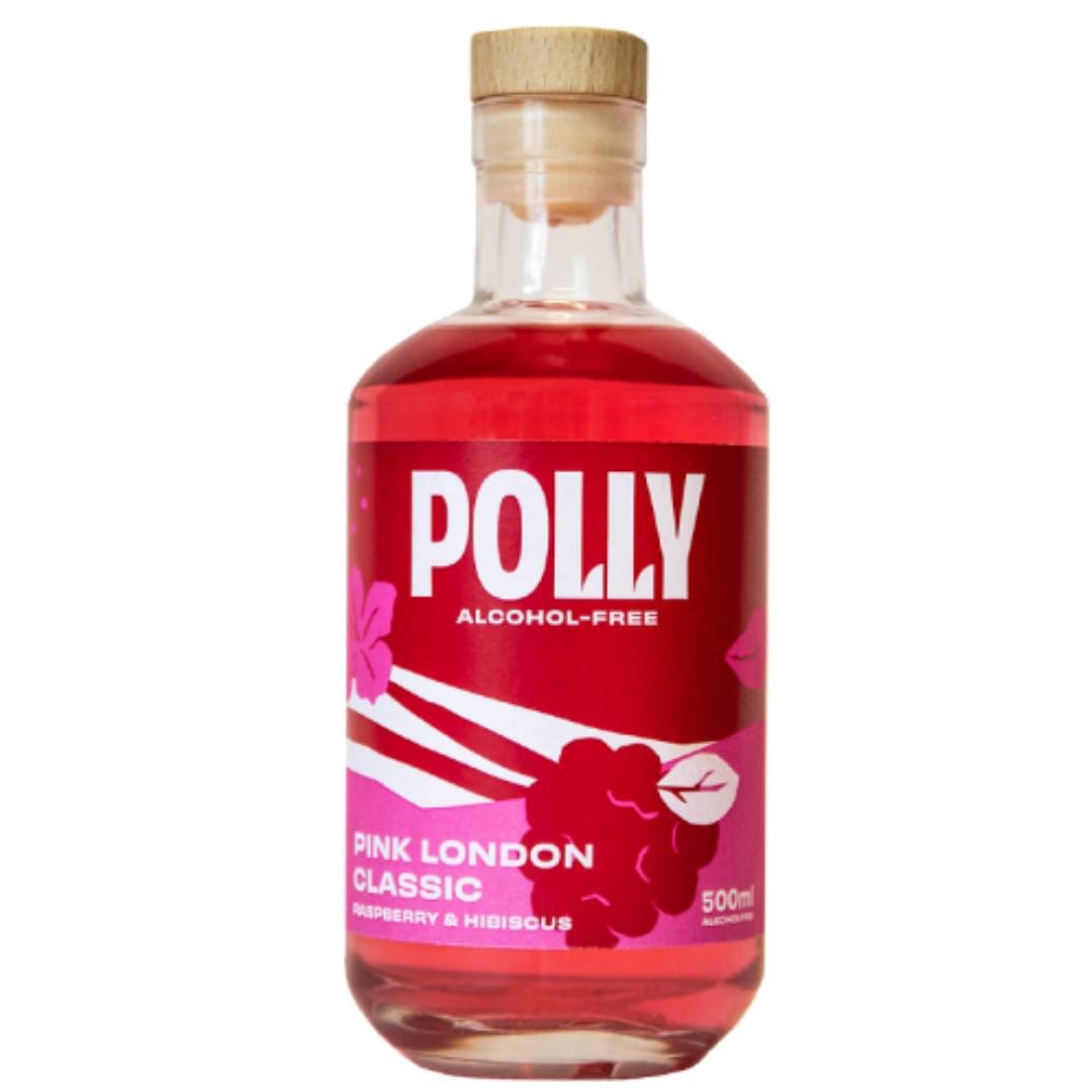 Polly "Pink London Classic" - Botanische Kreation ohne Alkohol mit Pink-Gin-Charakter